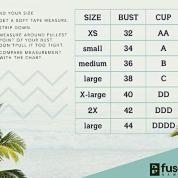 Fused Hawaii Ho’Okena bikini top Mermaid Soul medium - Picture 13 of 16